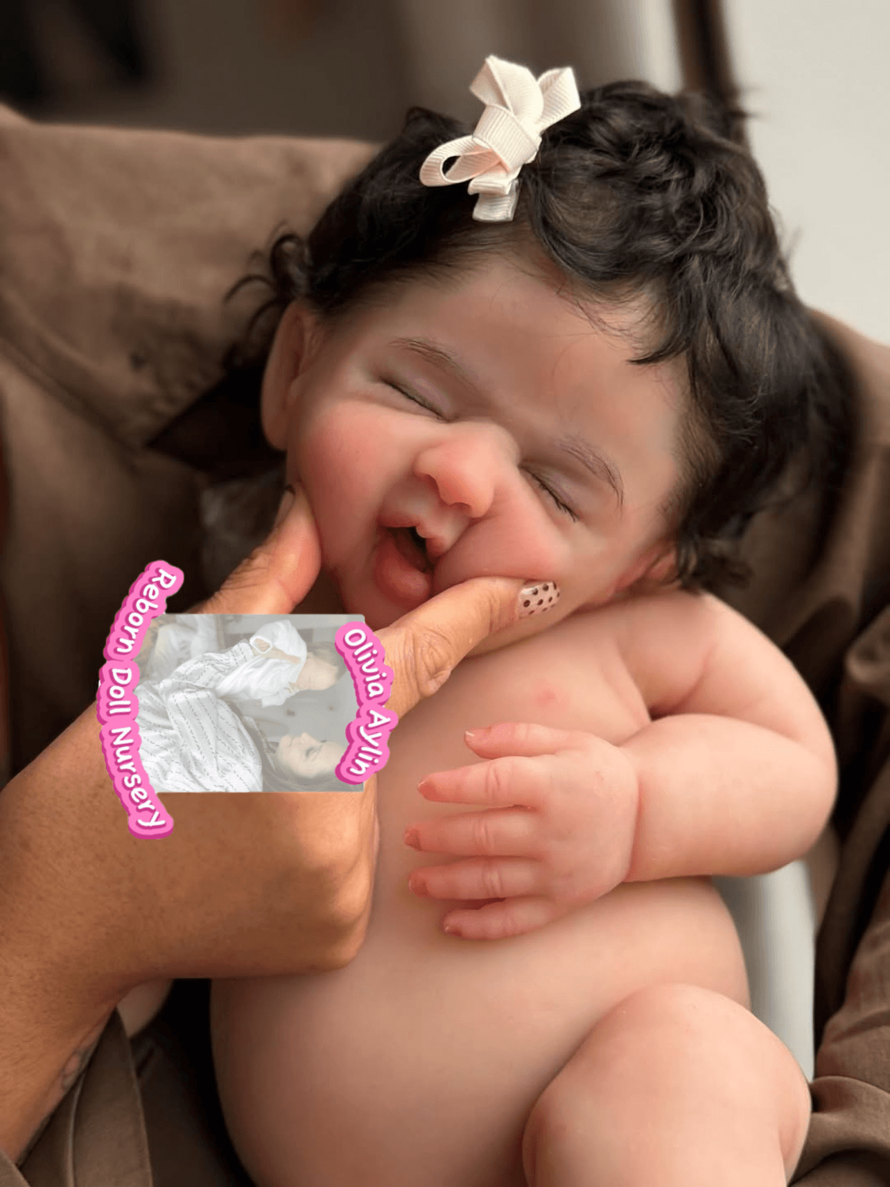 Ray – Full Body Silicone Reborn Baby Girl Doll - Photo 3