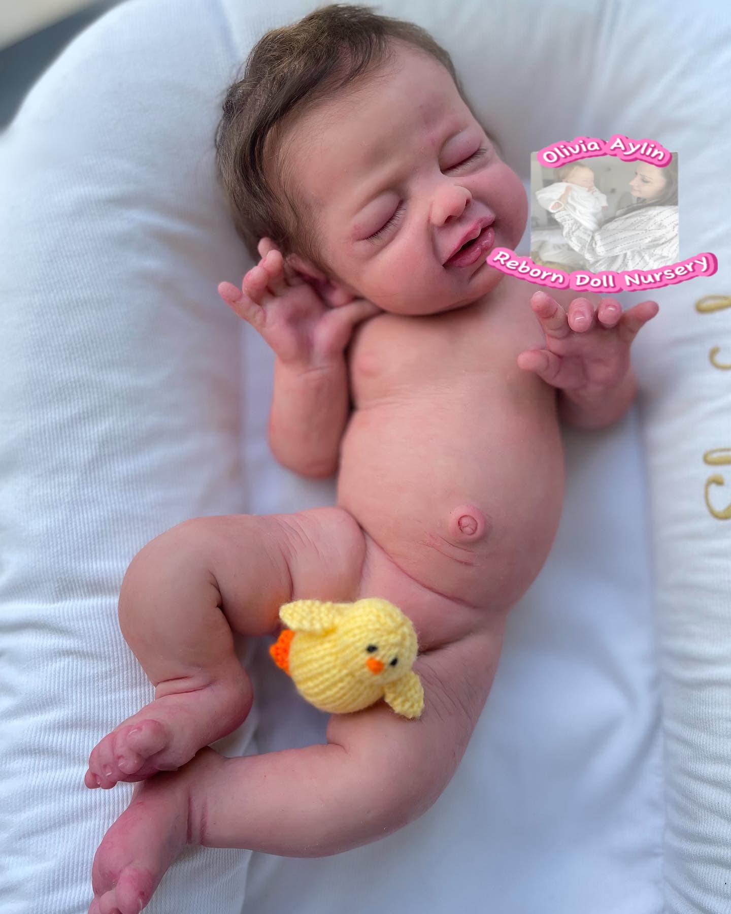 Wren – Full Body Silicone Reborn Baby Girl Doll