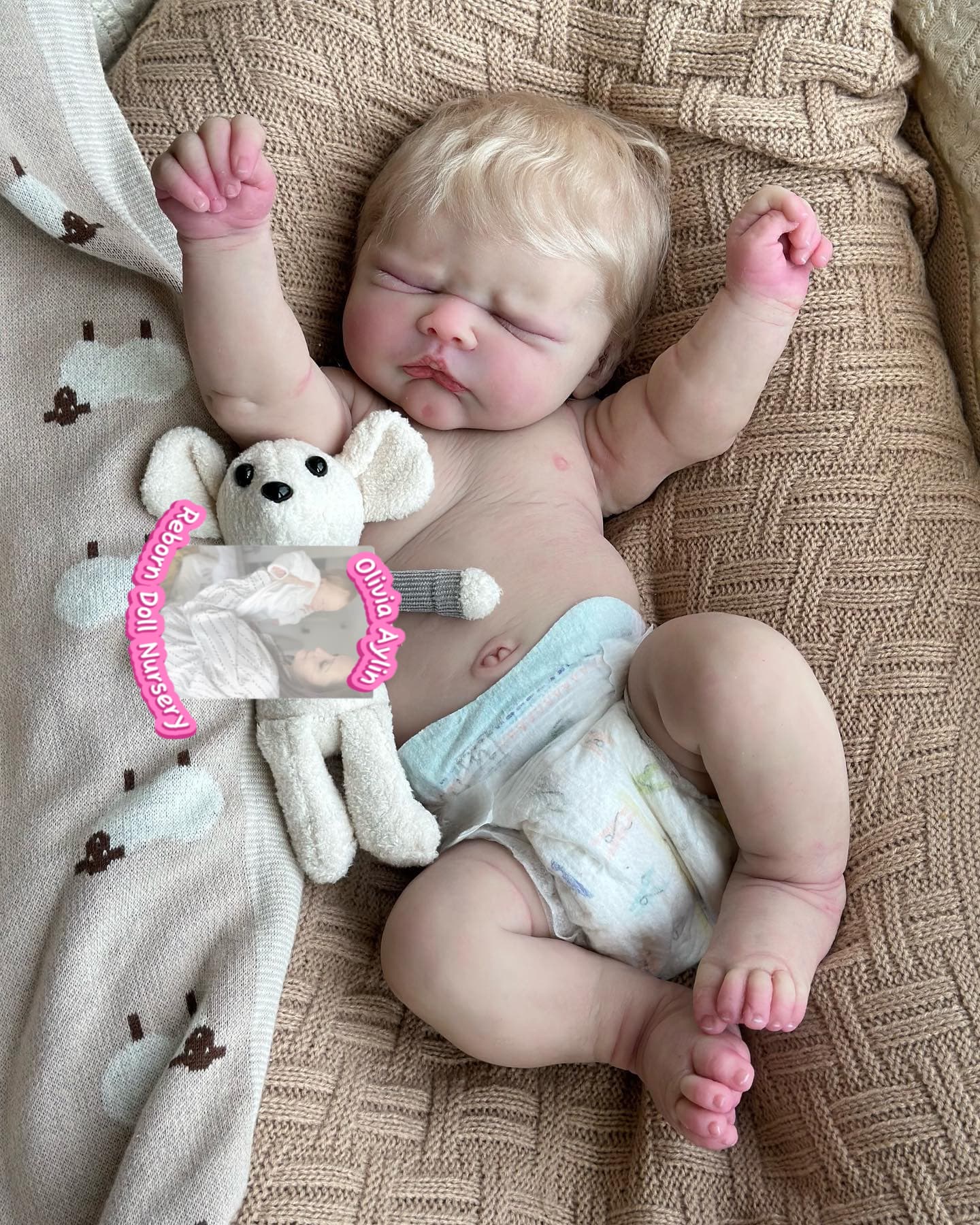 Kim – Full Body Silicone Reborn Baby Girl Doll - Photo 3