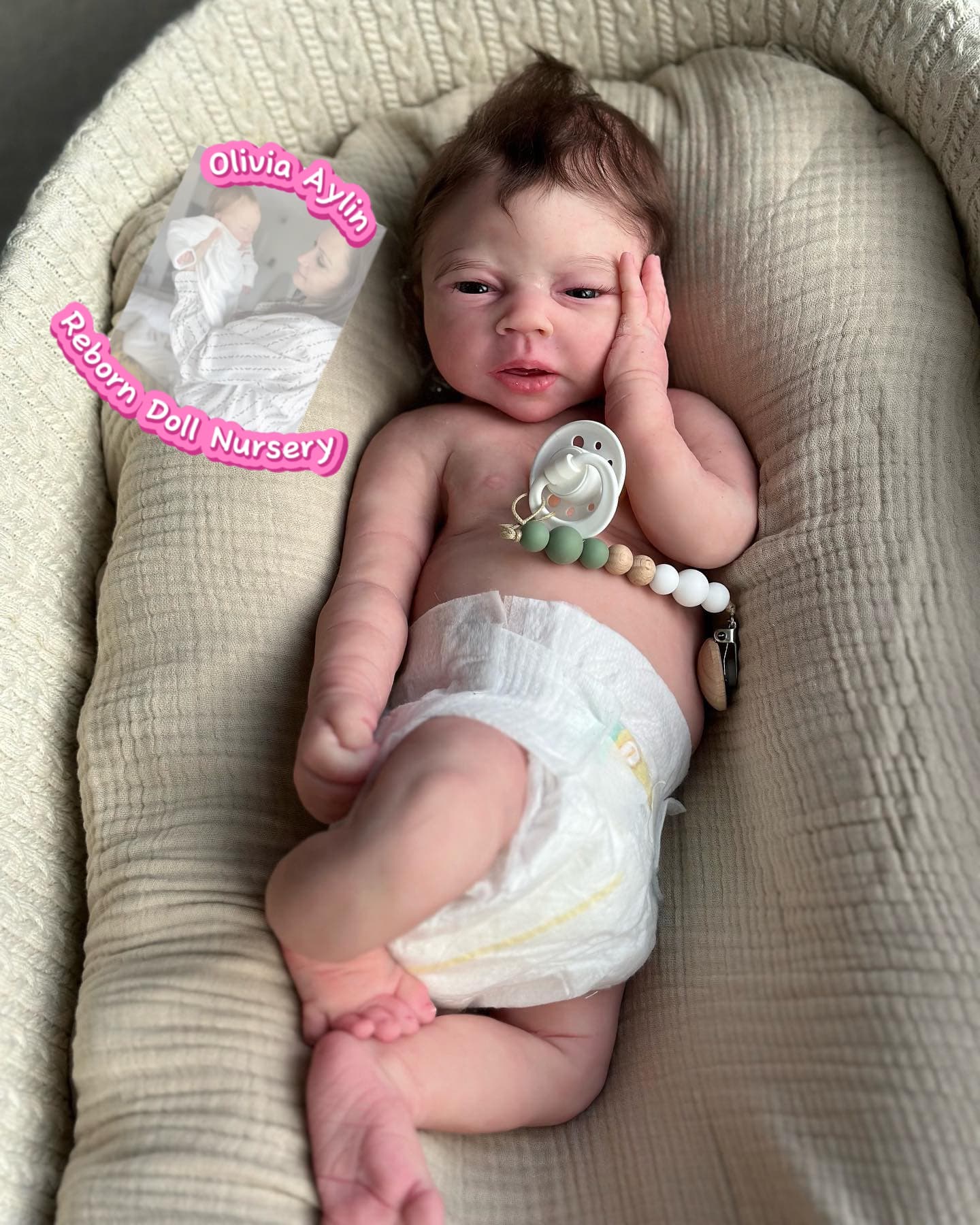 David – Full Body Silicone Reborn Baby Boy Doll - Photo 2