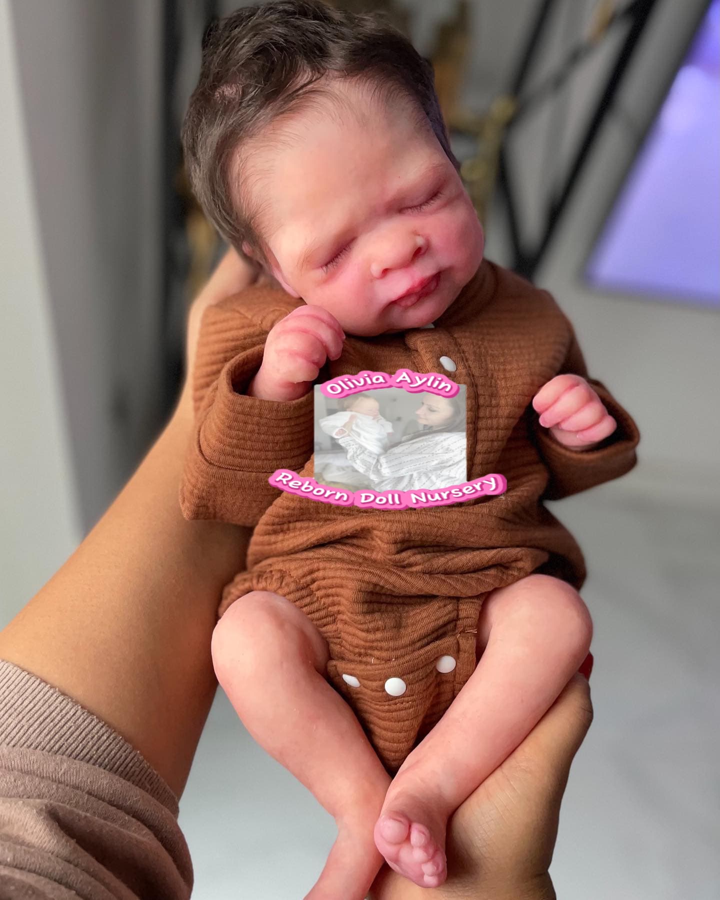 Cibeles – Full Body Silicone Reborn Baby Girl Doll - Photo 4