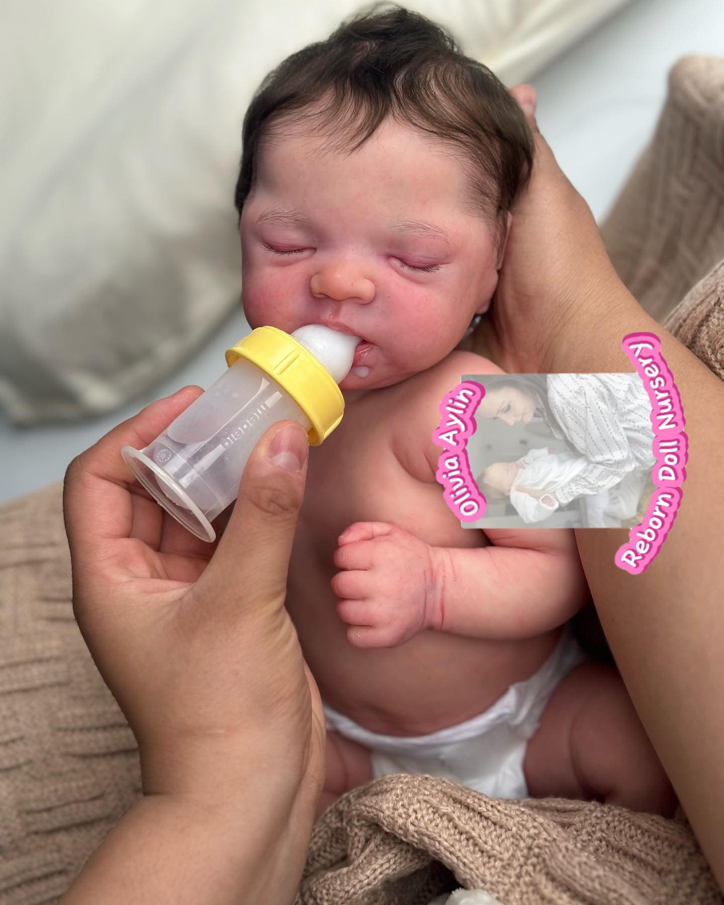 Mia – Full Body Silicone Reborn Baby Girl Doll - Photo 2