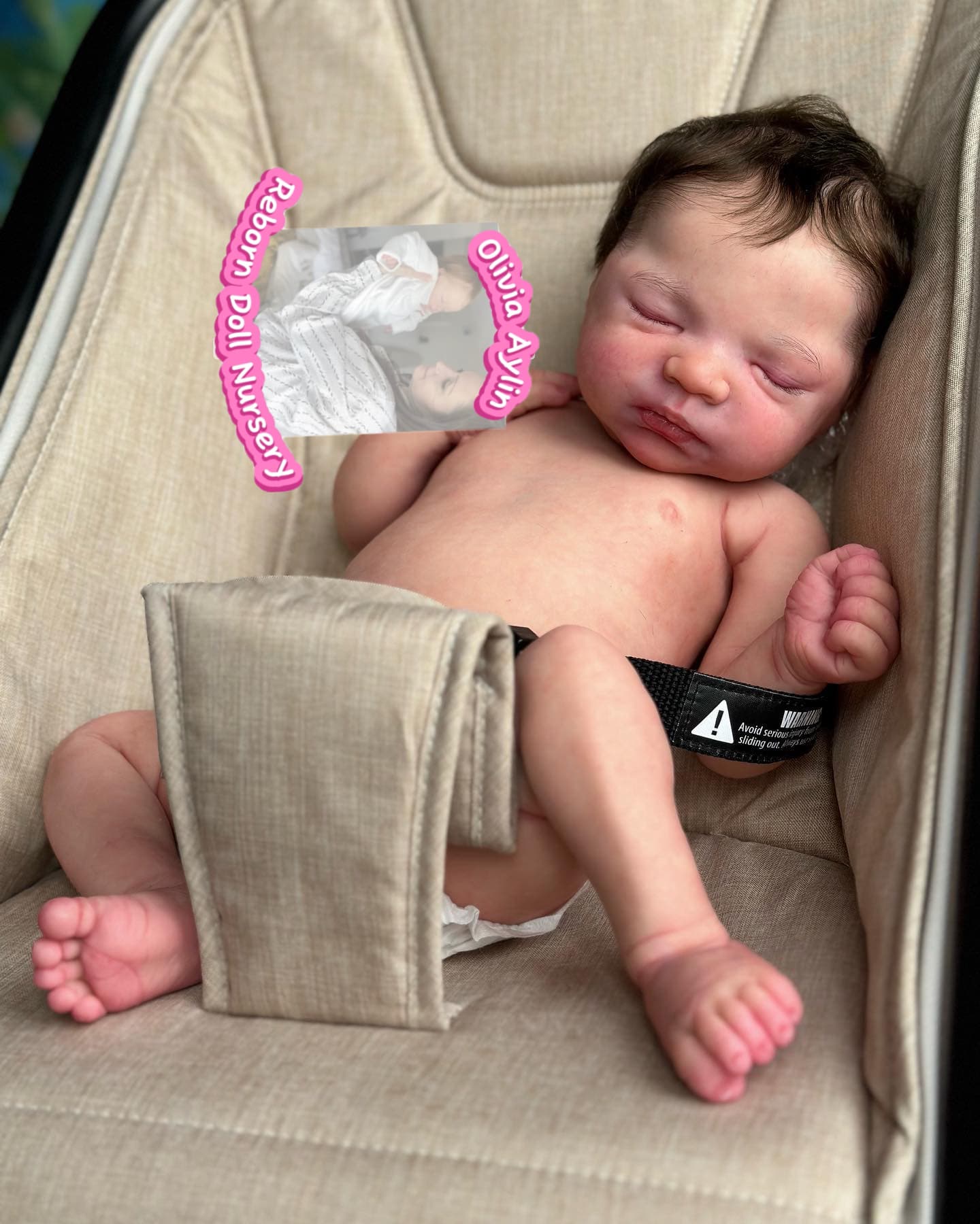 Mia – Full Body Silicone Reborn Baby Girl Doll - Photo 4