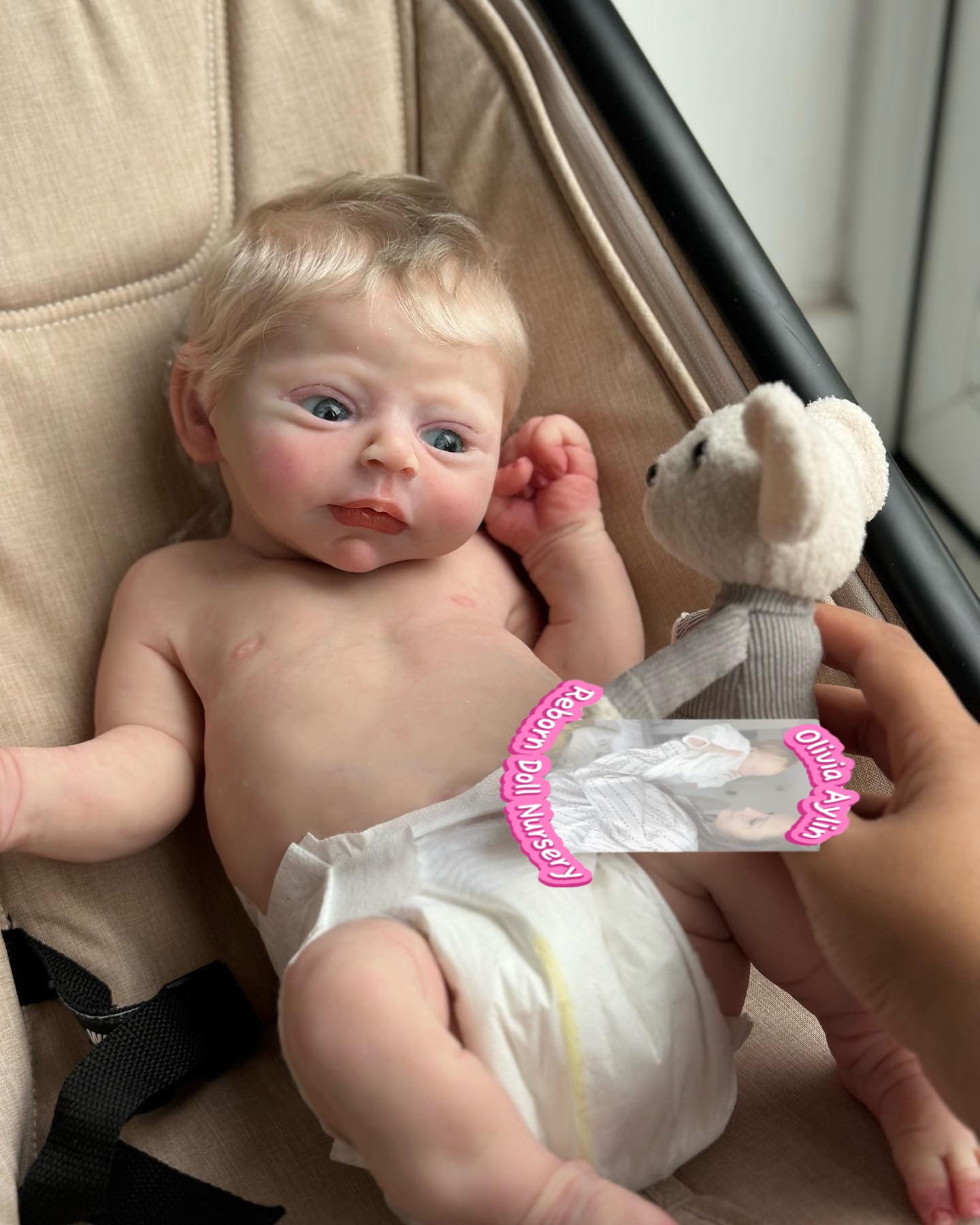 Tom – Full Body Silicone Reborn Baby Boy Doll - Photo 3