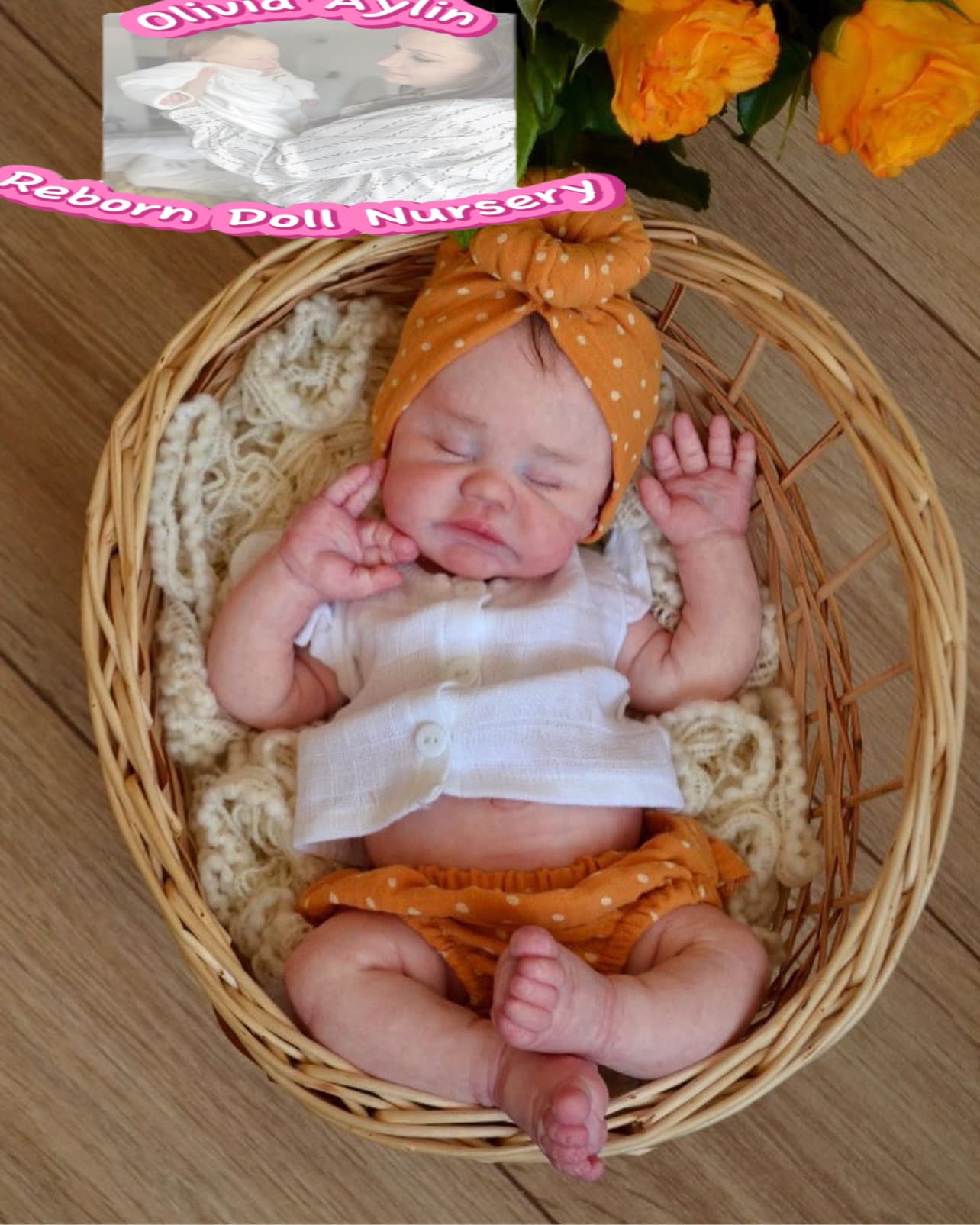 Diane – Full Body Silicone Reborn Baby Girl Doll - Photo 3