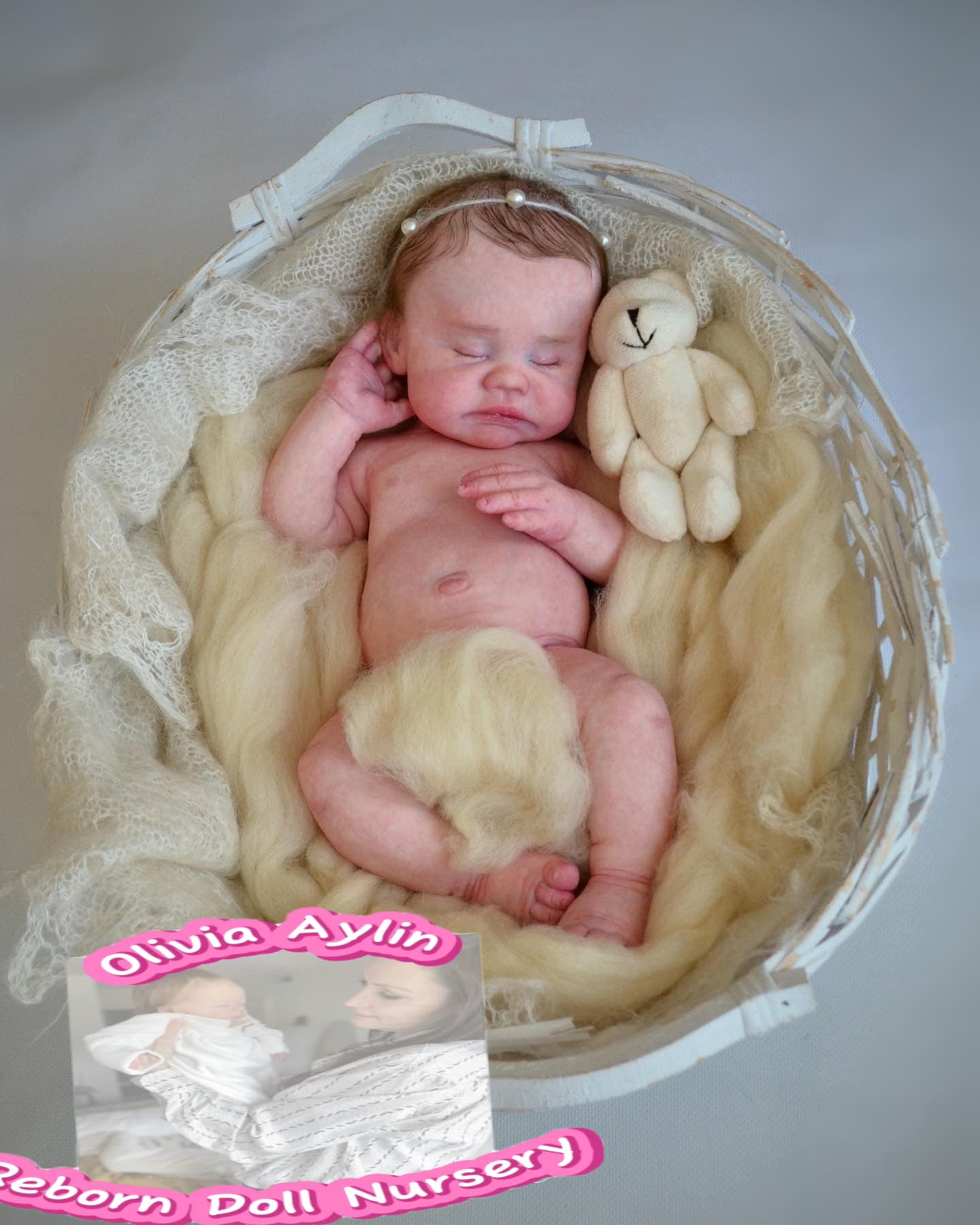 Diane – Full Body Silicone Reborn Baby Girl Doll - Photo 4