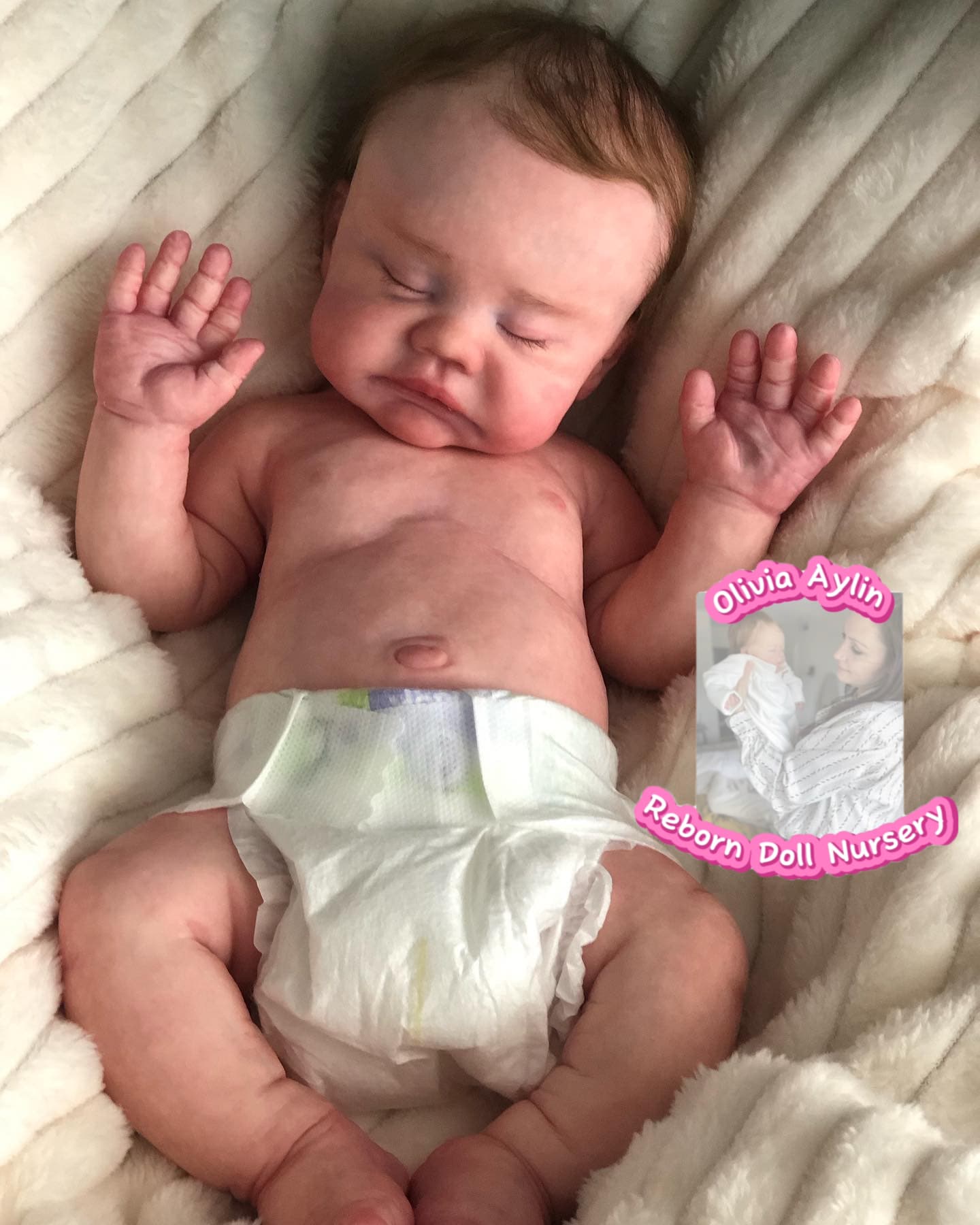 Diane – Full Body Silicone Reborn Baby Girl Doll