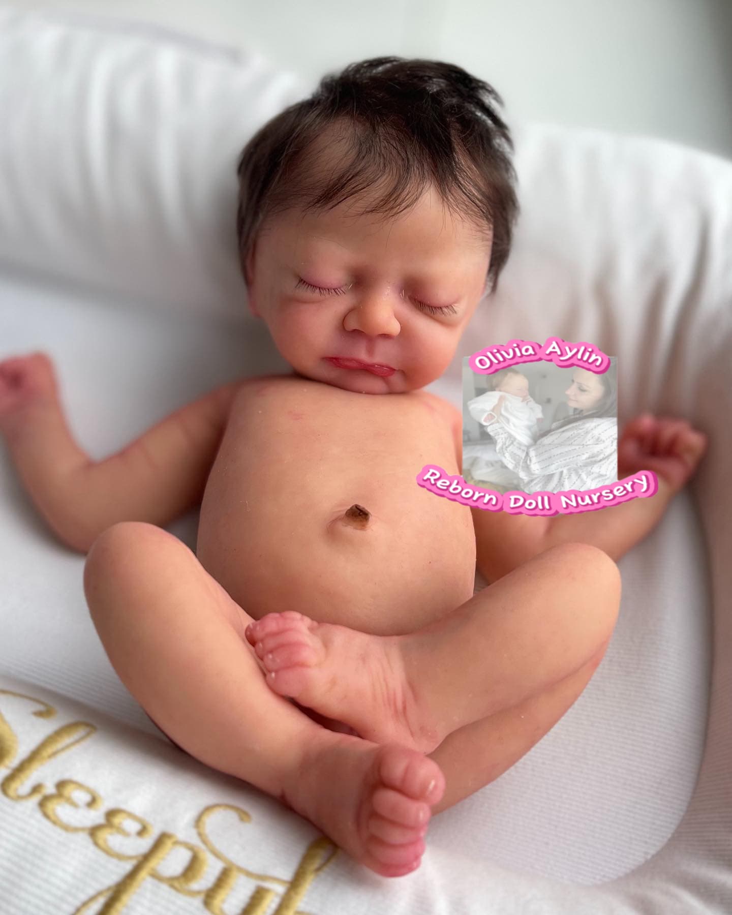 Ketty – Full Body Silicone Reborn Baby Girl Doll - Photo 3