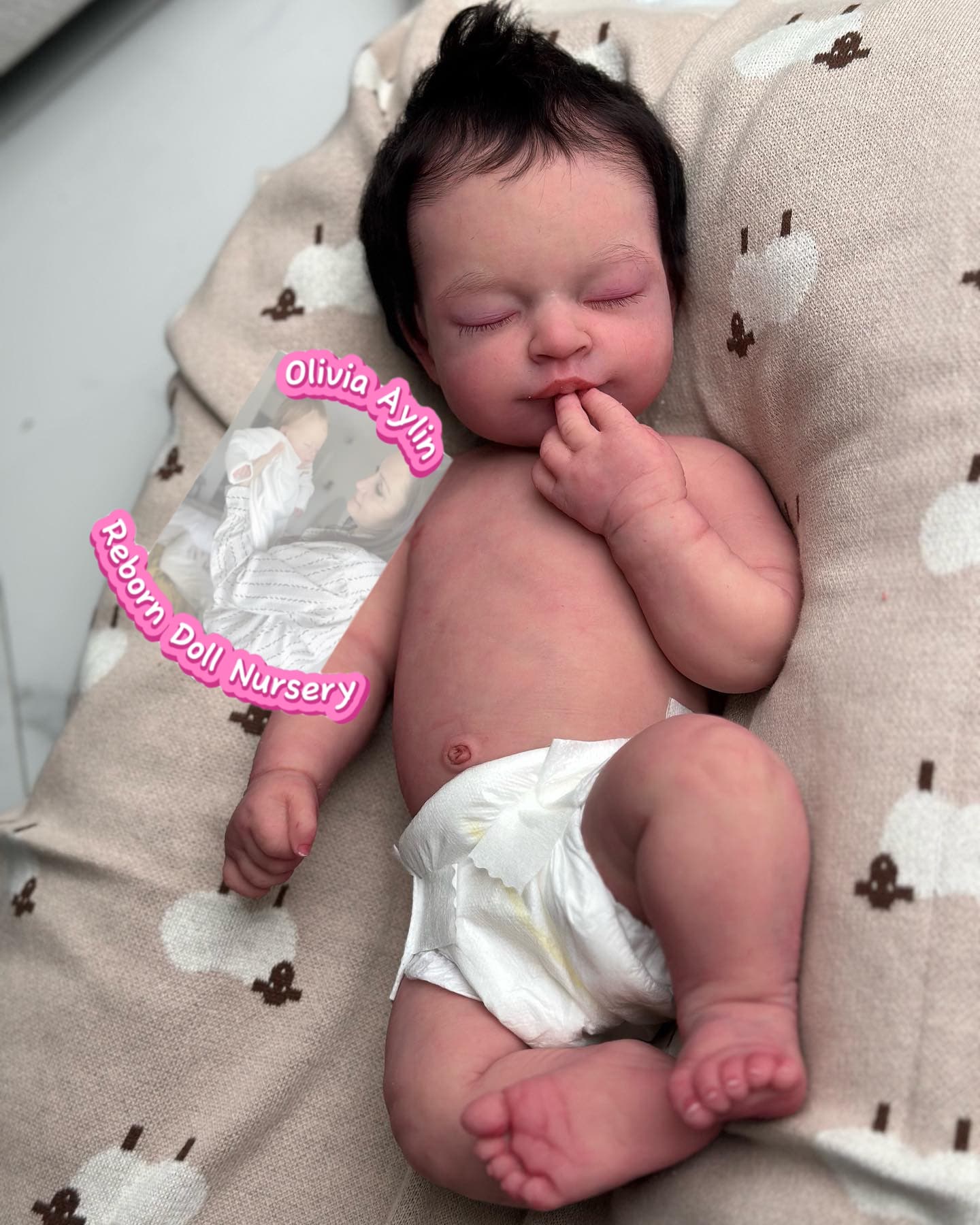 Galilea – Full Body Silicone Reborn Baby Girl Doll