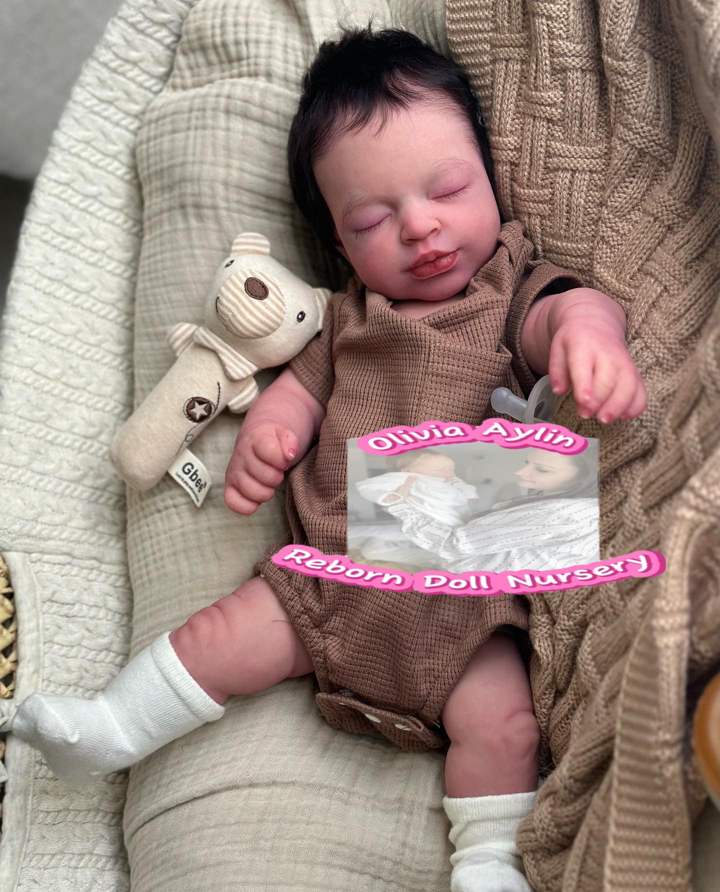 Galilea – Full Body Silicone Reborn Baby Girl Doll - Photo 4