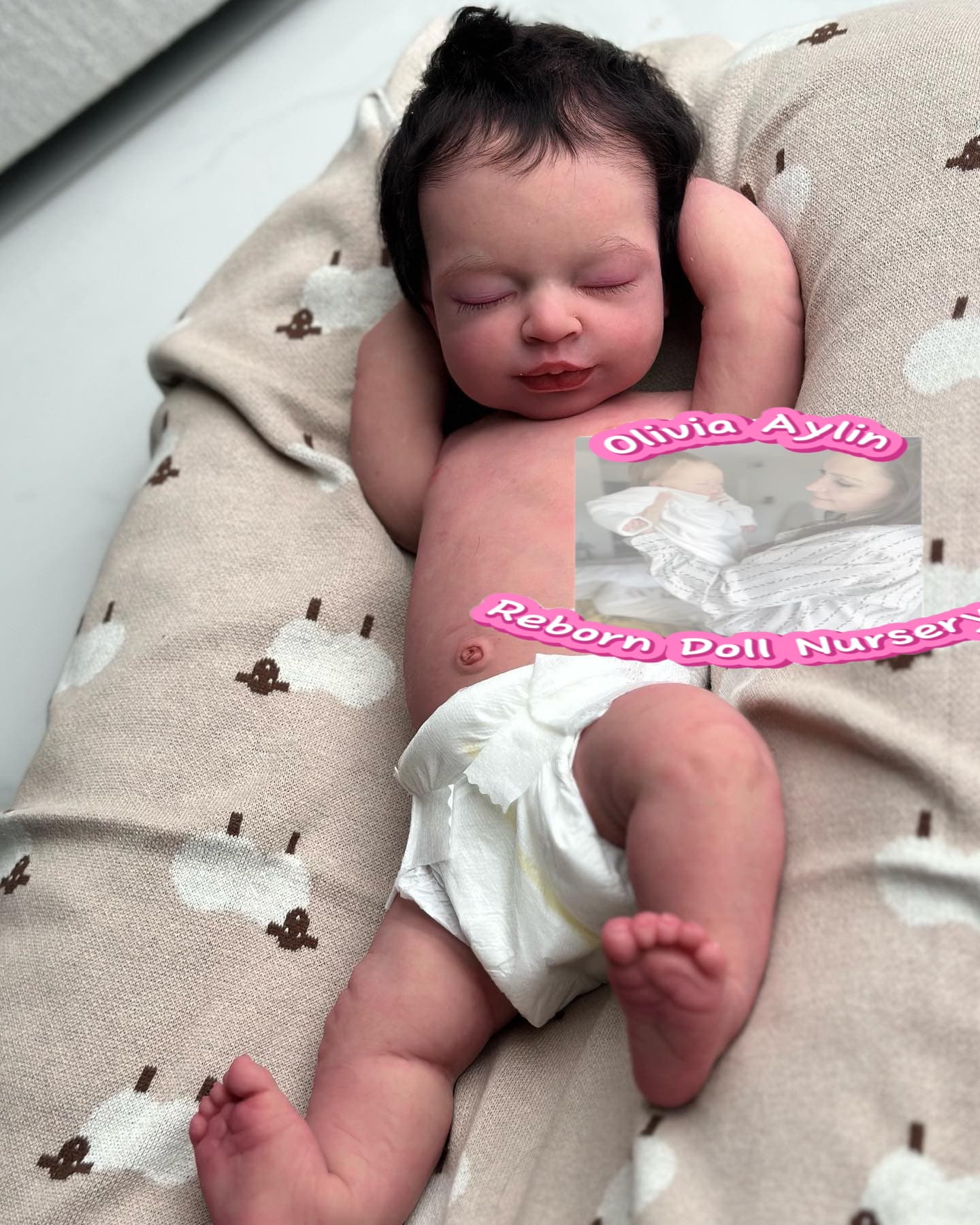 Galilea – Full Body Silicone Reborn Baby Girl Doll - Photo 2