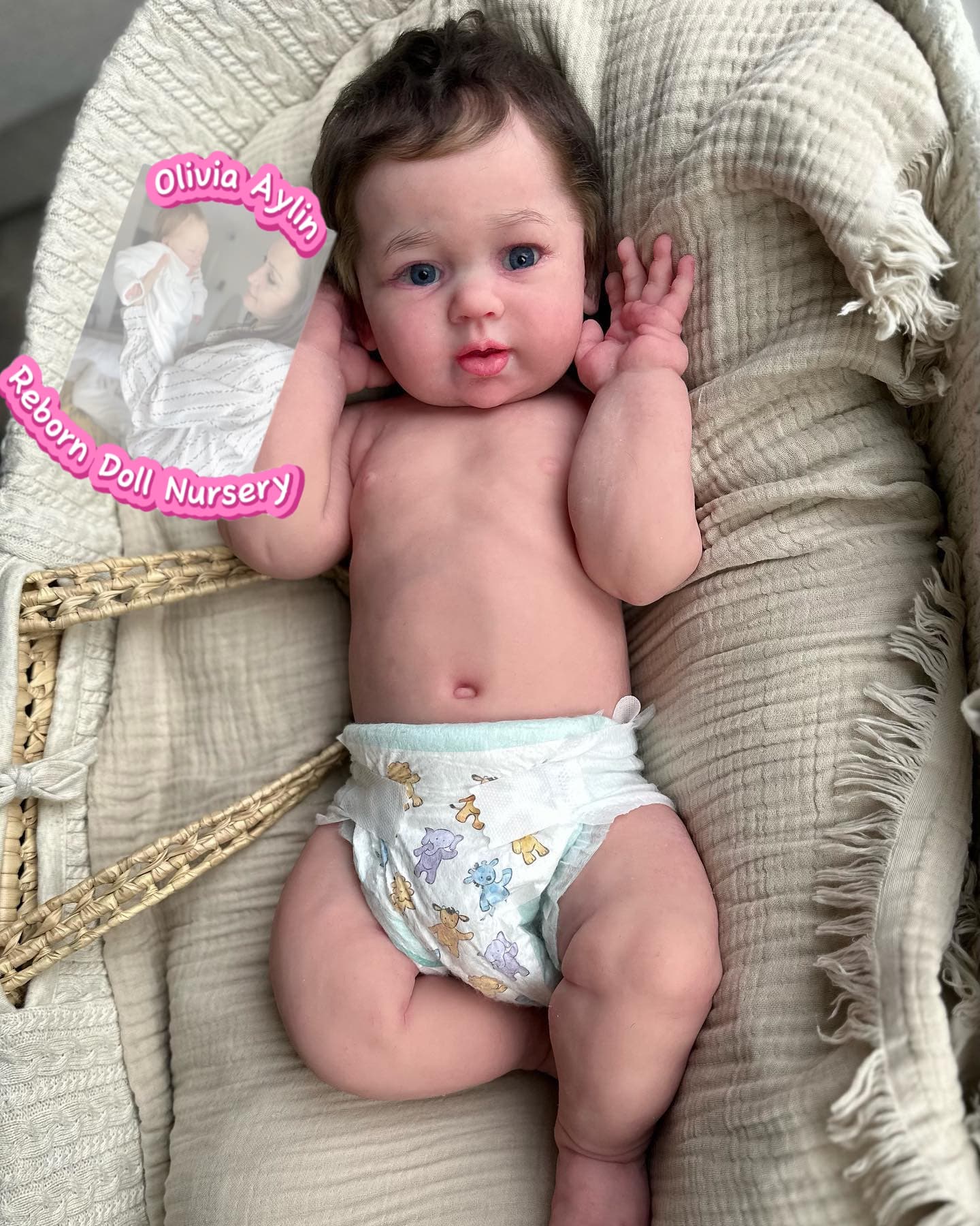 Mac – Full Body Silicone Reborn Baby Boy Doll - Photo 3