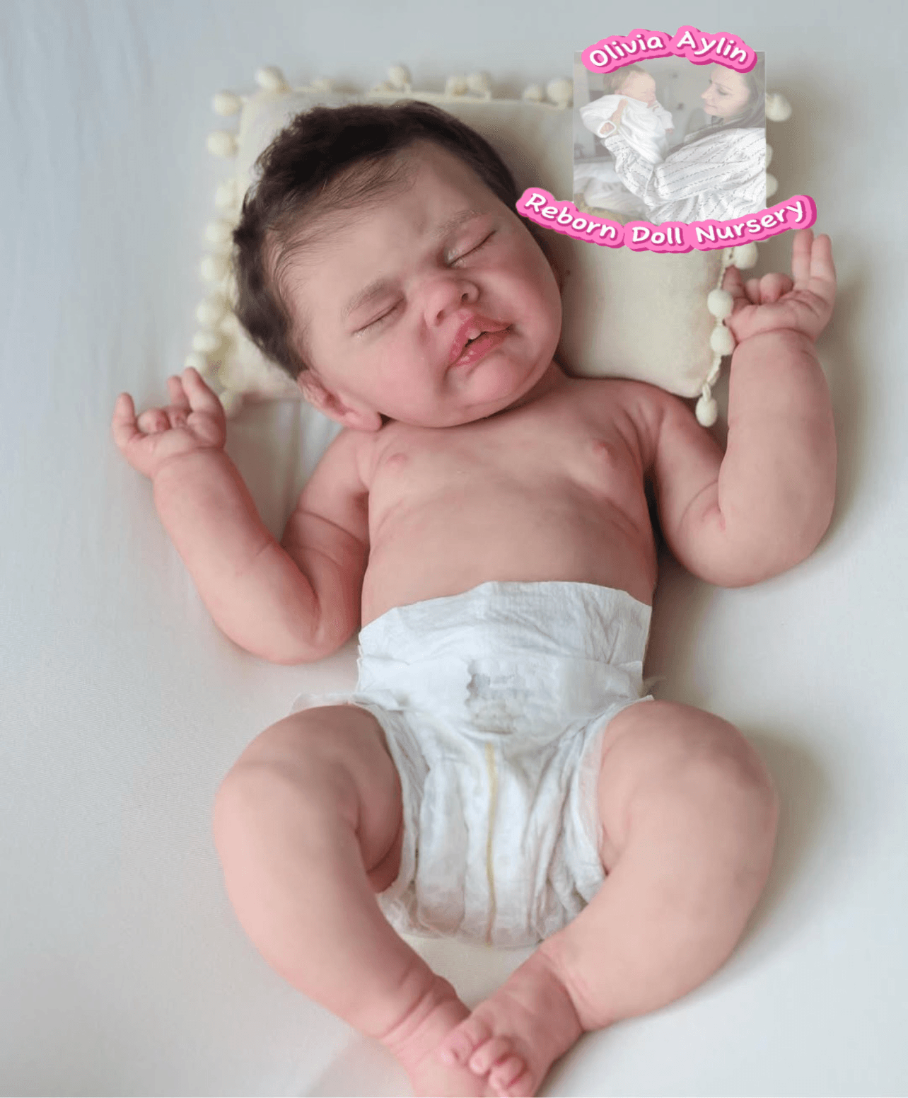 Kyrie – Full Body Silicone Reborn Baby Girl Doll