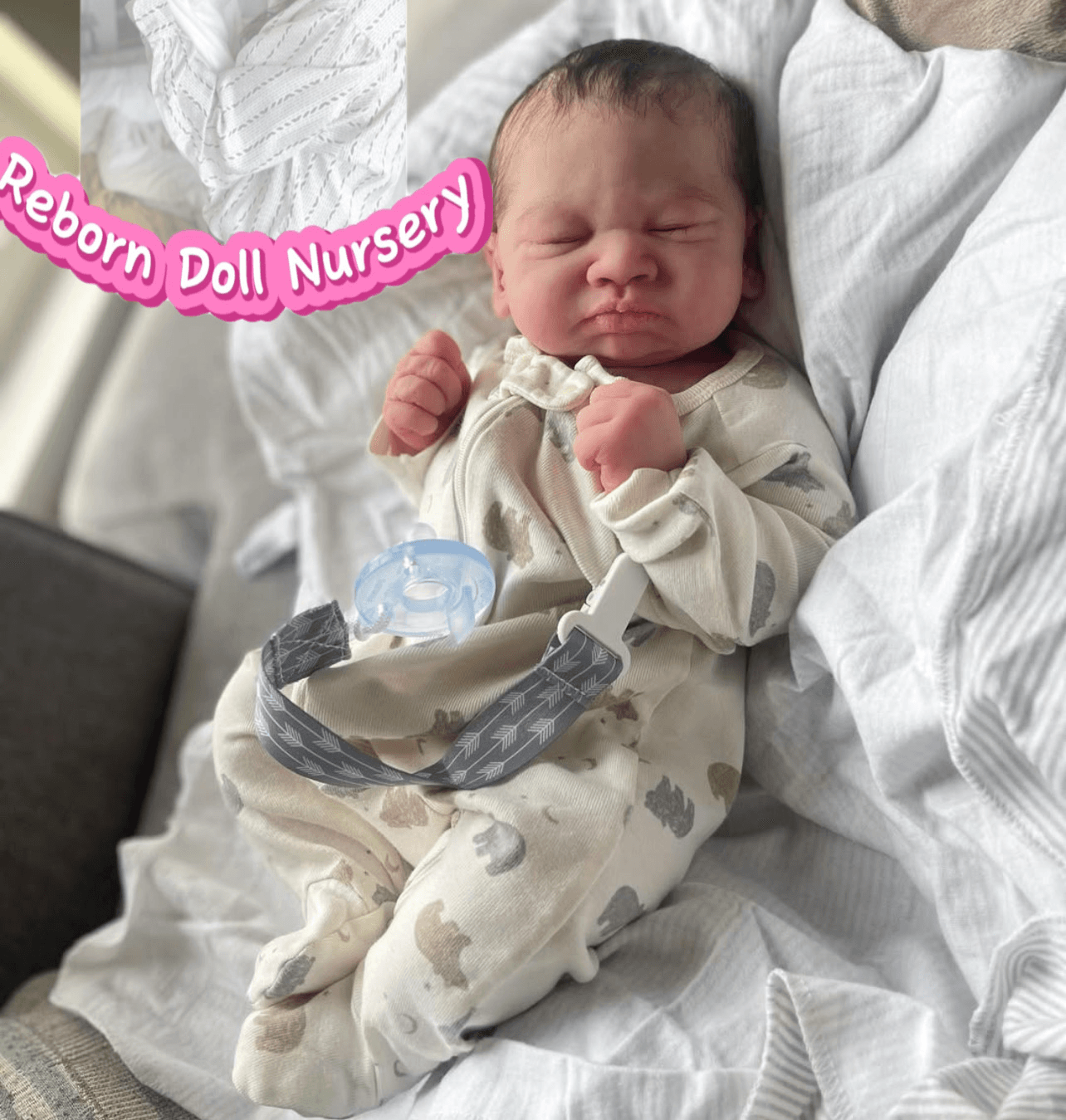 Sammy – Full Body Silicone Reborn Baby Boy Doll